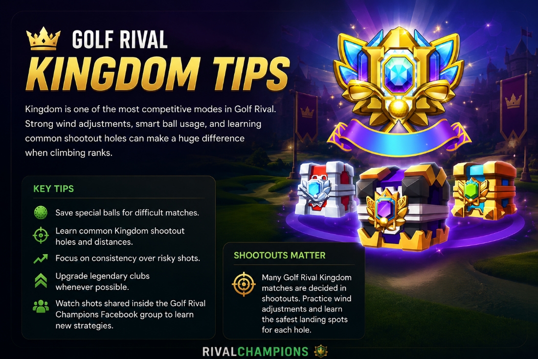 Golf Rival Kingdom Tips